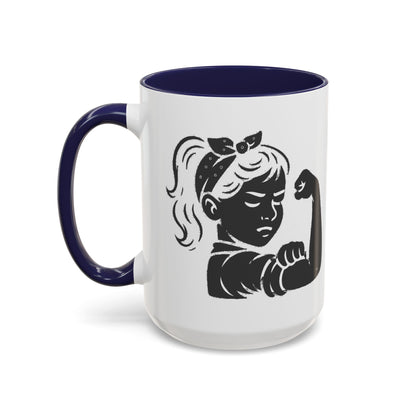 Raising Strong Little Girls Mug - 66 Percent