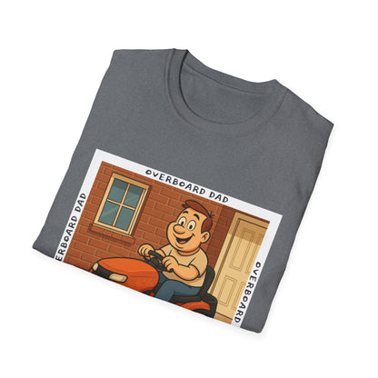 Overboard Dad Mower Cotton Tee - 66 Percent