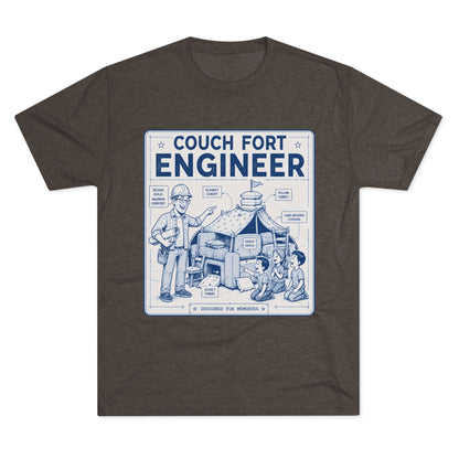 Overboard Dad Fort 66% Tri-Blend Tee