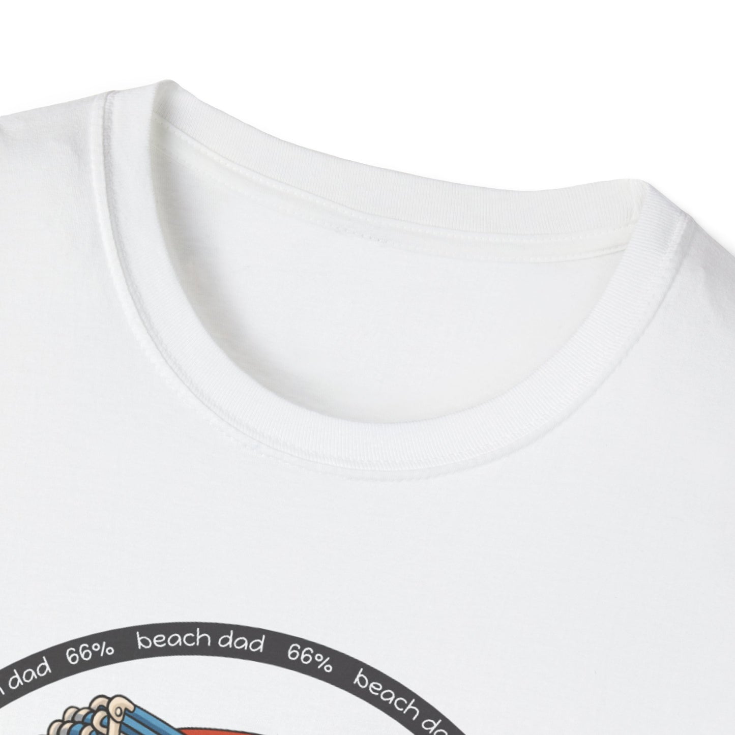 Beach Dad Trifecta Cotton Tee - 66 Percent