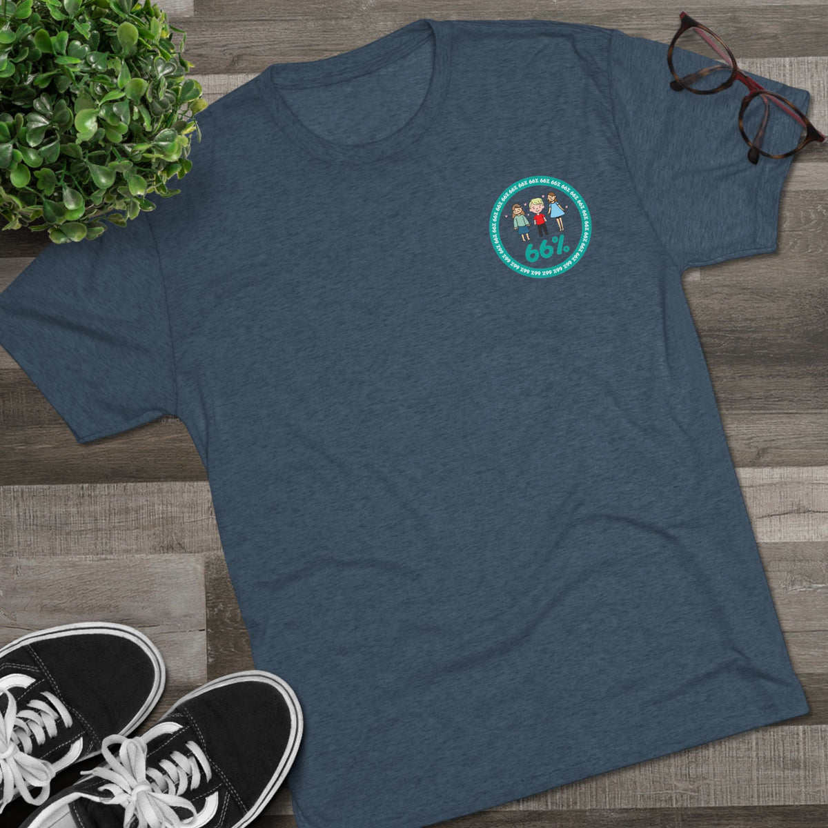 66% Meatloaf Tri-Blend Tee