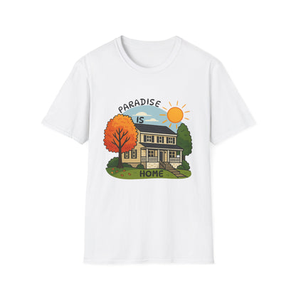 Paradise Is Home Cotton Tee - 66 Percent