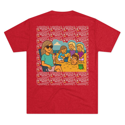 Beach Mom Anthem Tri-Blend Tee - 66 Percent