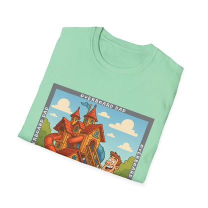 Overboard Dad Playhouse Cotton Tee - 66 Percent