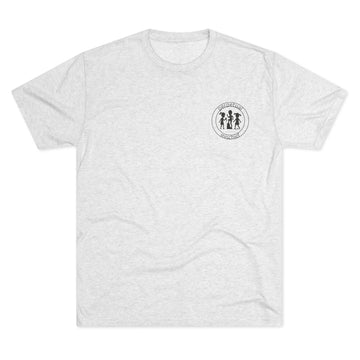 Perpetual Mischief Tri-Blend T-shirt in Tri-Blend Heather White | 66 Percent