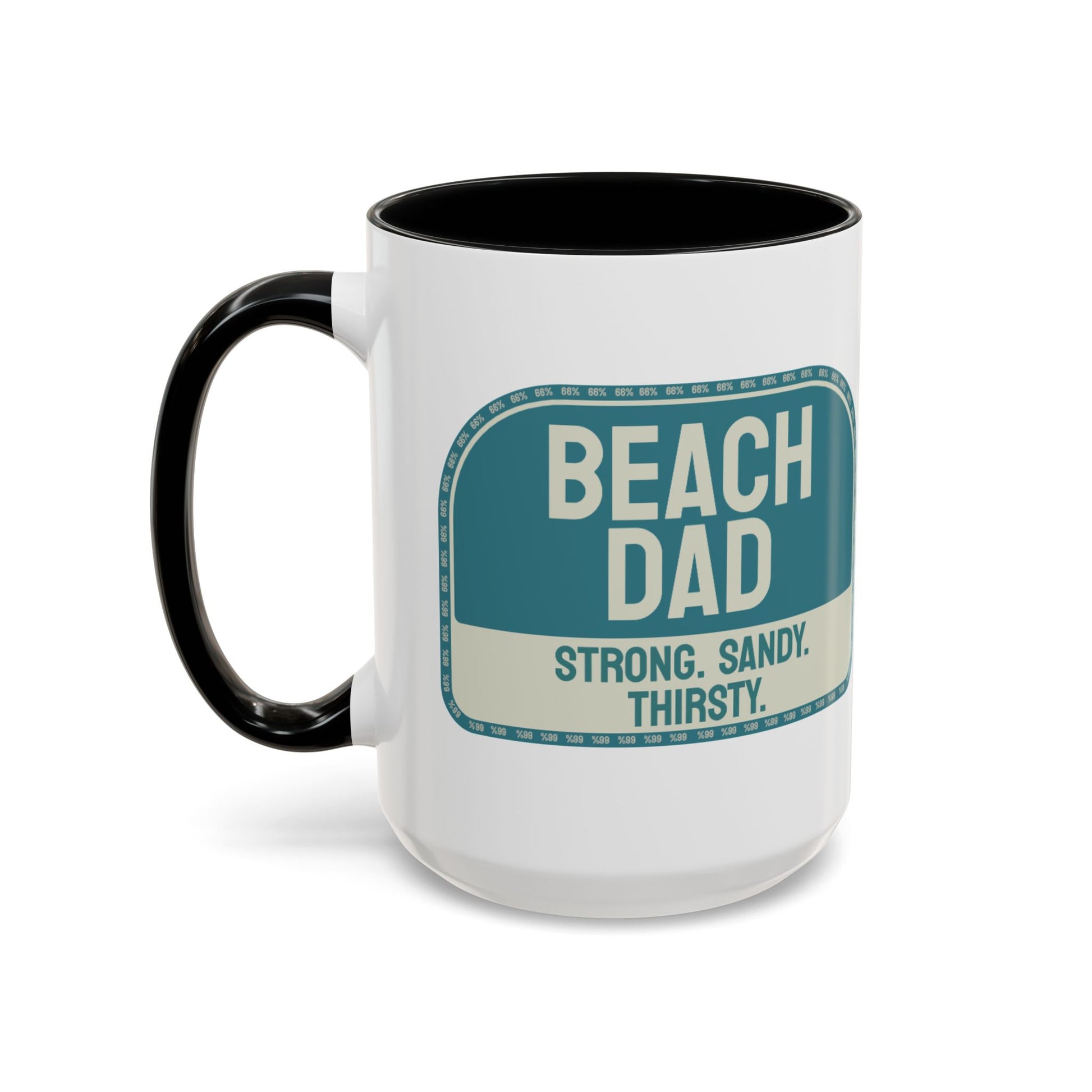 Beach Dad Logo Mug - 66 Percent