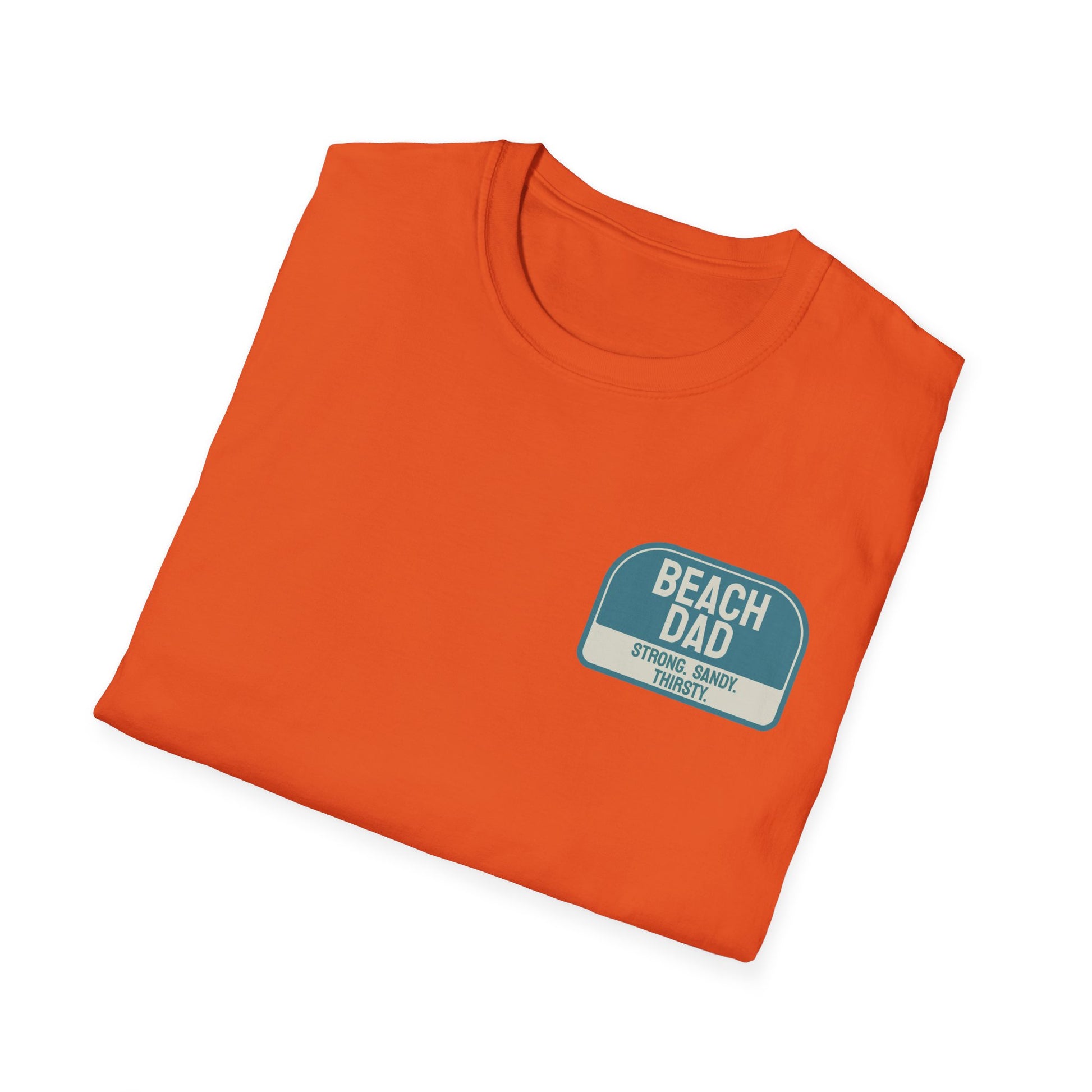 Beach Dad Logo Cotton Tee - 66 Percent