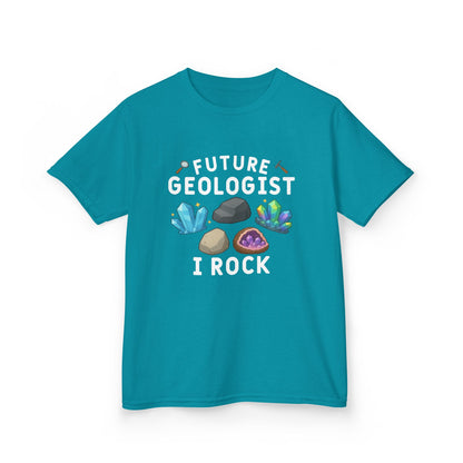 Future Geologist "I ROCK" Kids Tee - 66 Percent