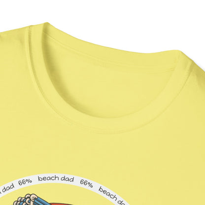 Beach Dad Trifecta Cotton Tee - 66 Percent