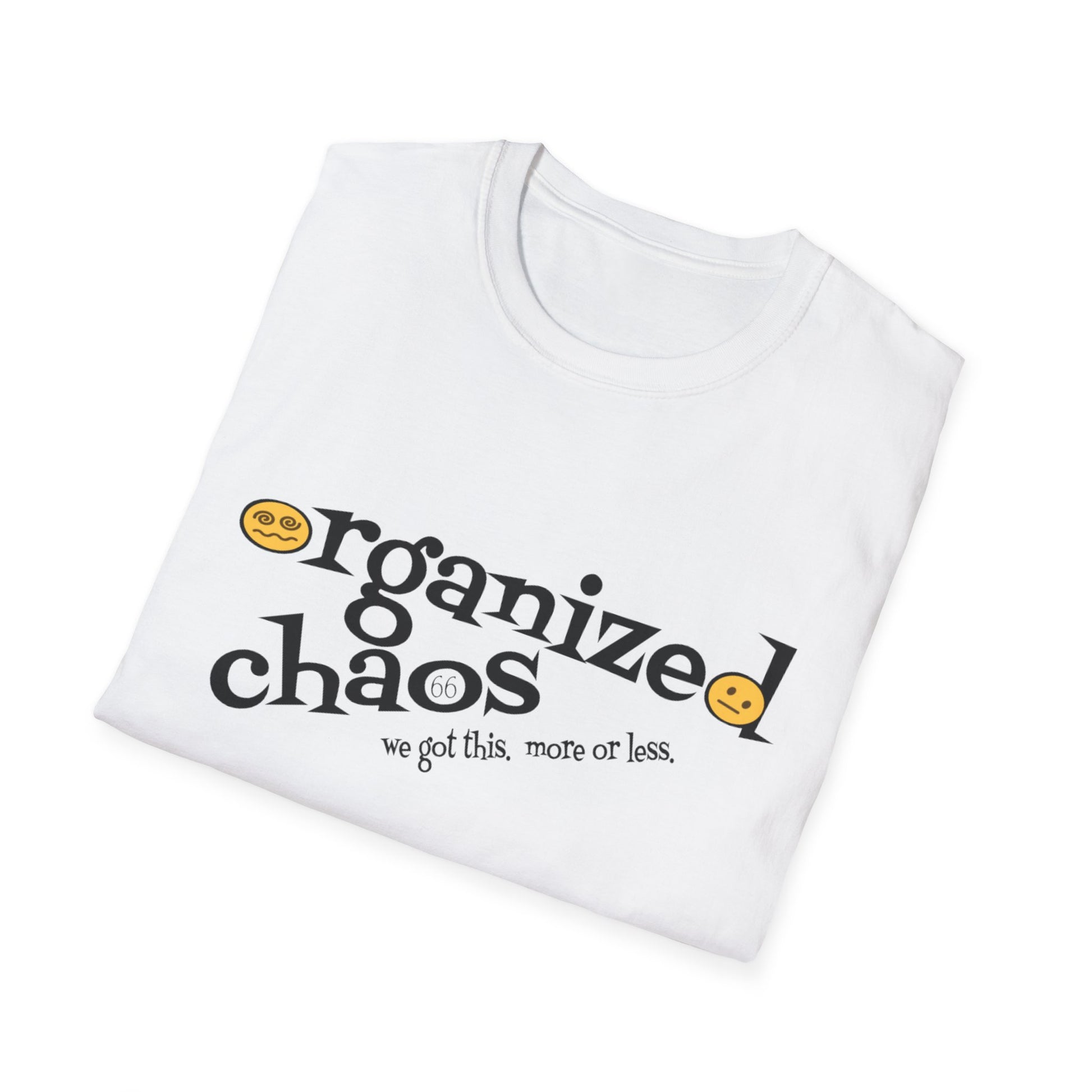 Organized Chaos Cotton Tee - 66 Percent