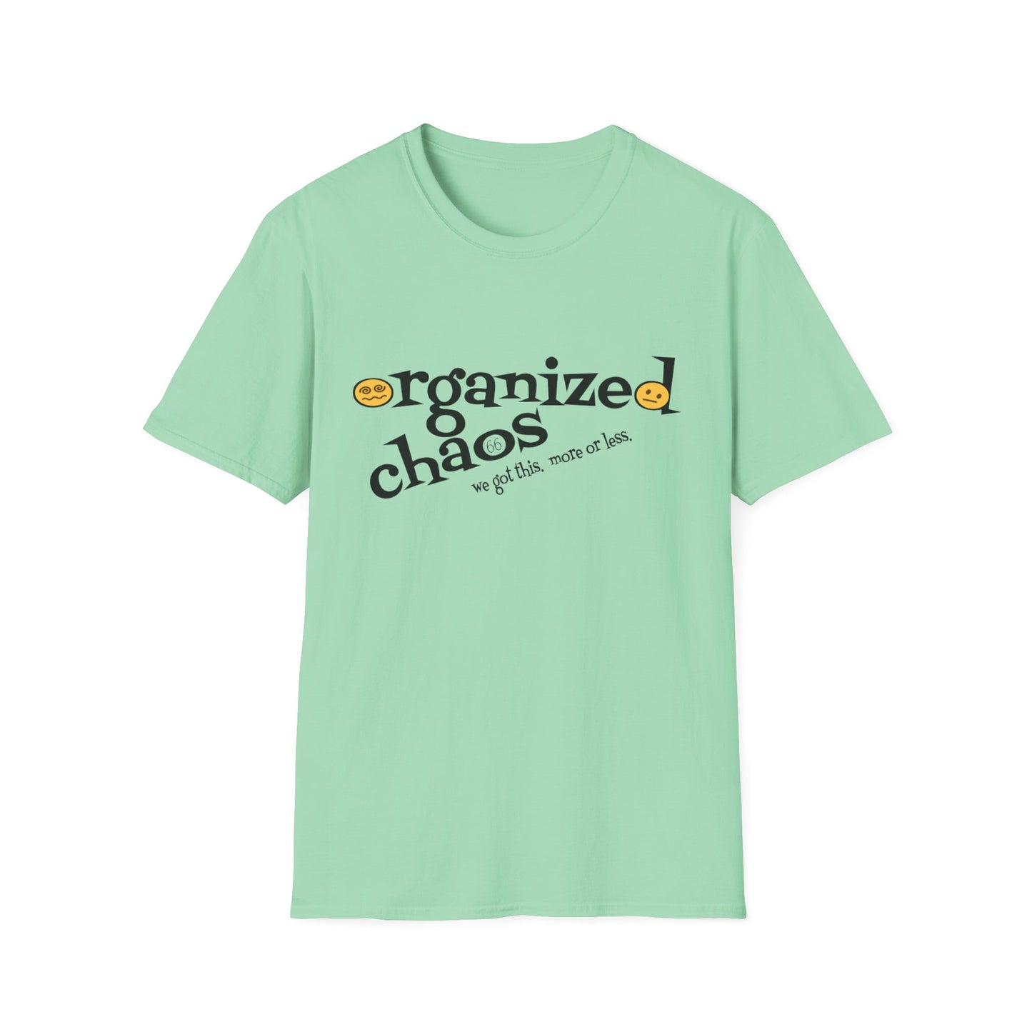 Organized Chaos Cotton Tee - 66 Percent