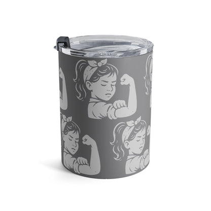 Raising Strong Little Girls Tumbler