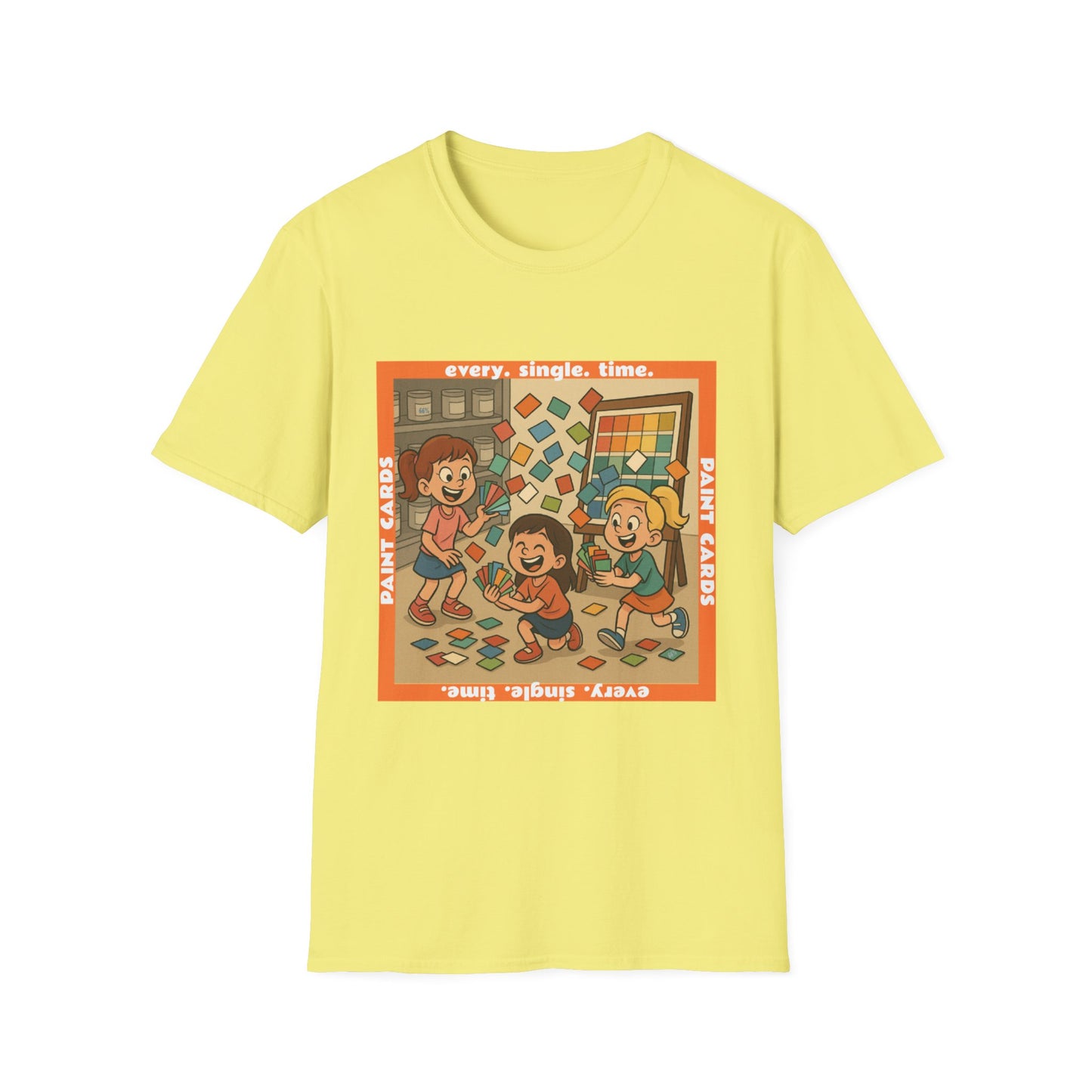 Paint Cards Cotton Tee - 66 Percent