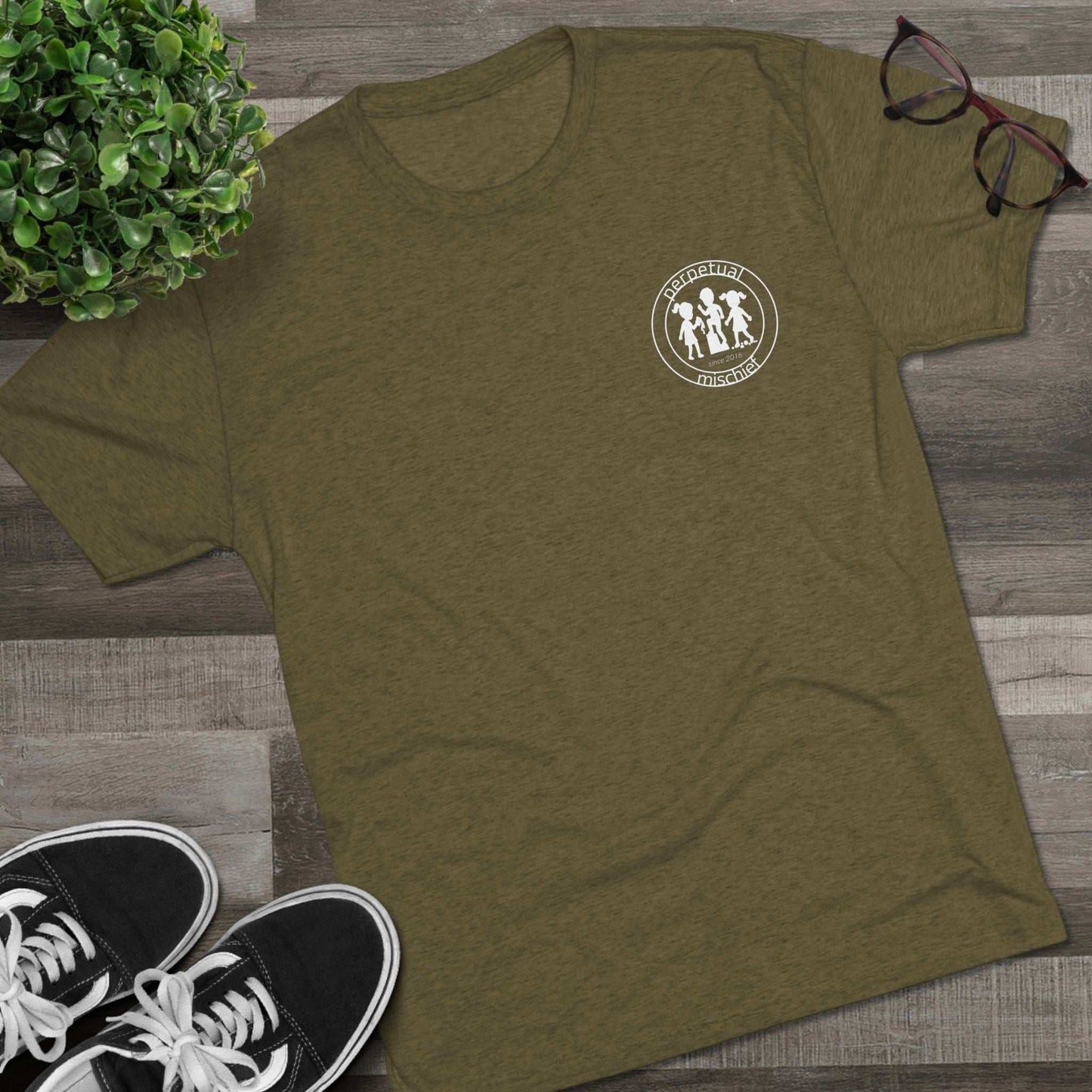Perpetual Mischief Tri-Blend Tee - 66 Percent