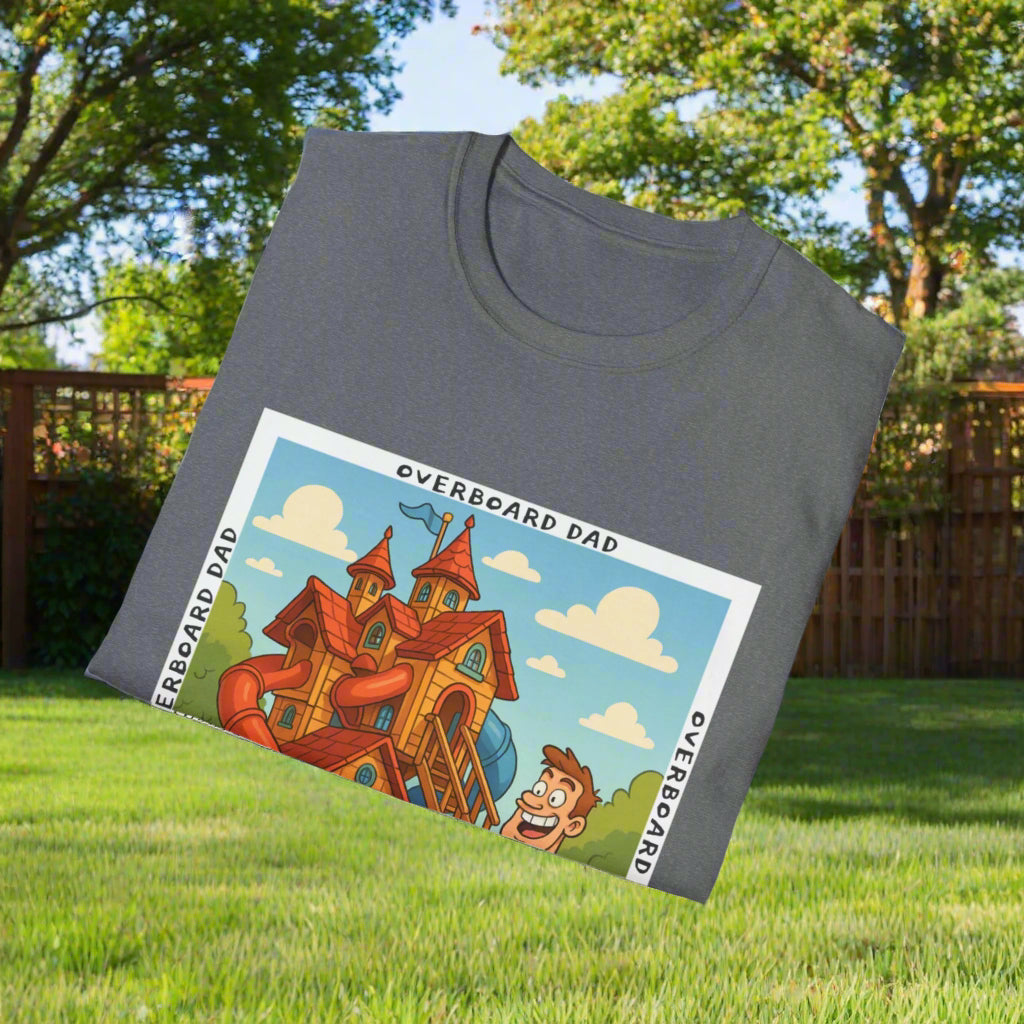 Overboard Dad Playhouse Cotton Tee - 66 Percent