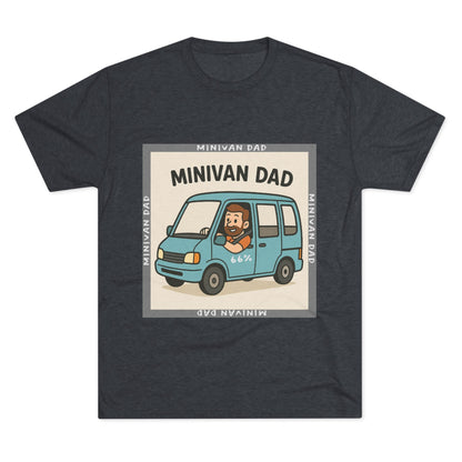 Minivan Dad Tri-Blend Tee product view 12 - 66 Percent