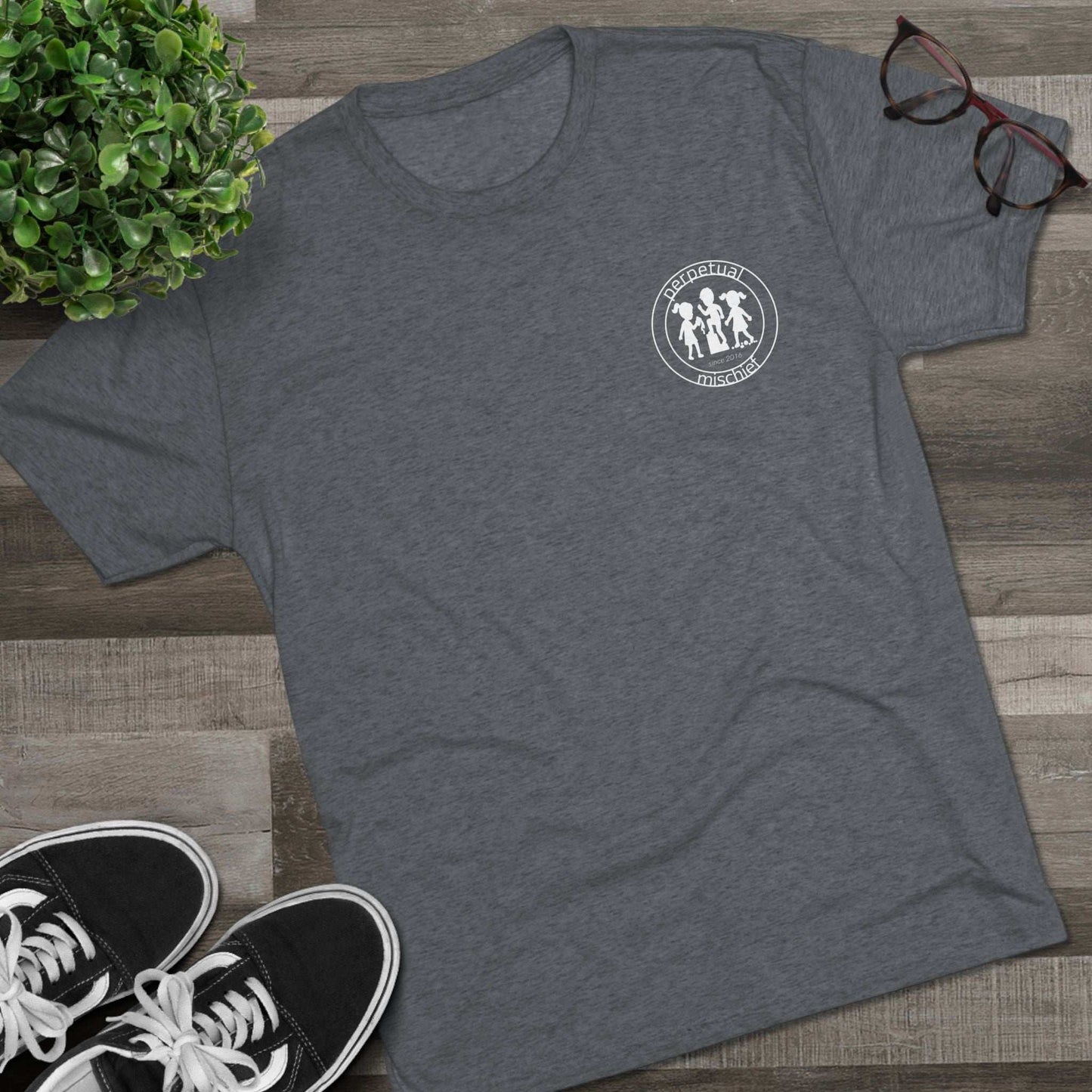 Perpetual Mischief Tri-Blend Tee - 66 Percent