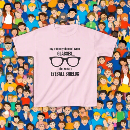 Eyeball Shields Mommy Kids Tee - 66 Percent