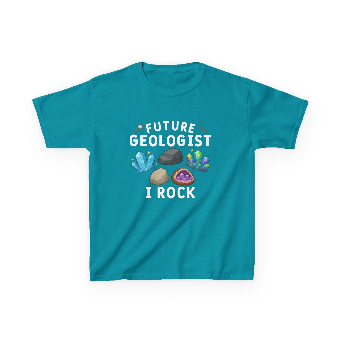 Future Geologist "I ROCK" Kids Tee - 66 Percent