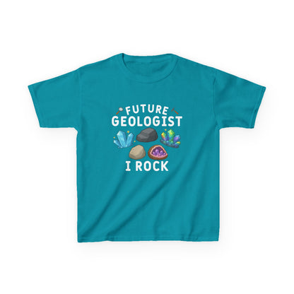 Future Geologist "I ROCK" Kids Tee - 66 Percent