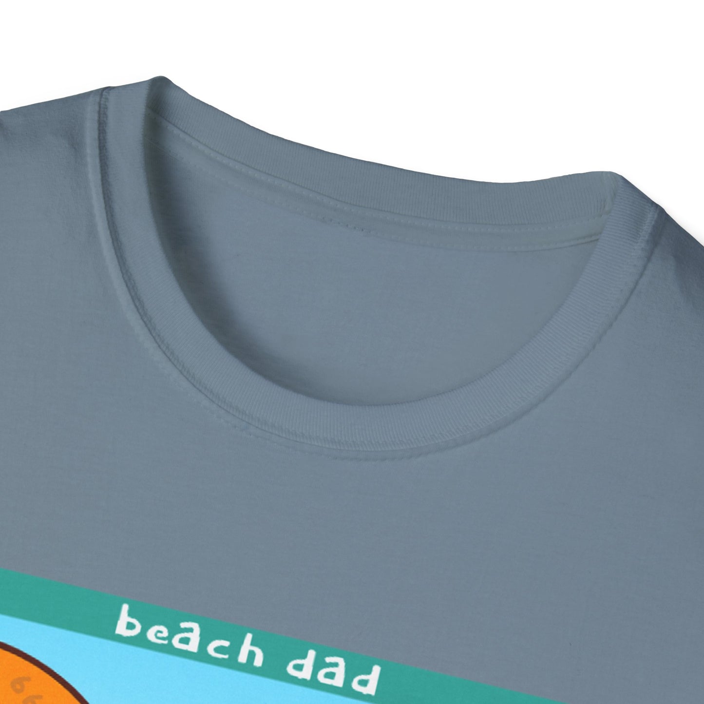 Beach Dad Beach Beer Cotton Tee - 66 Percent