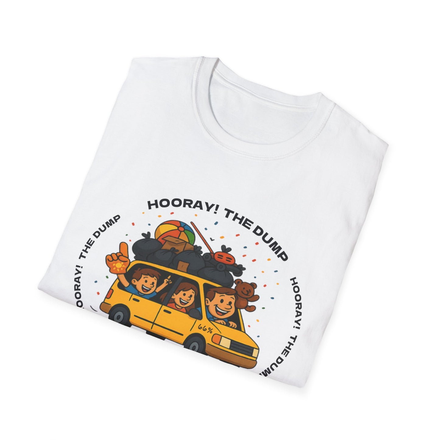 Hooray! The Dump Cotton Tee - 66 Percent
