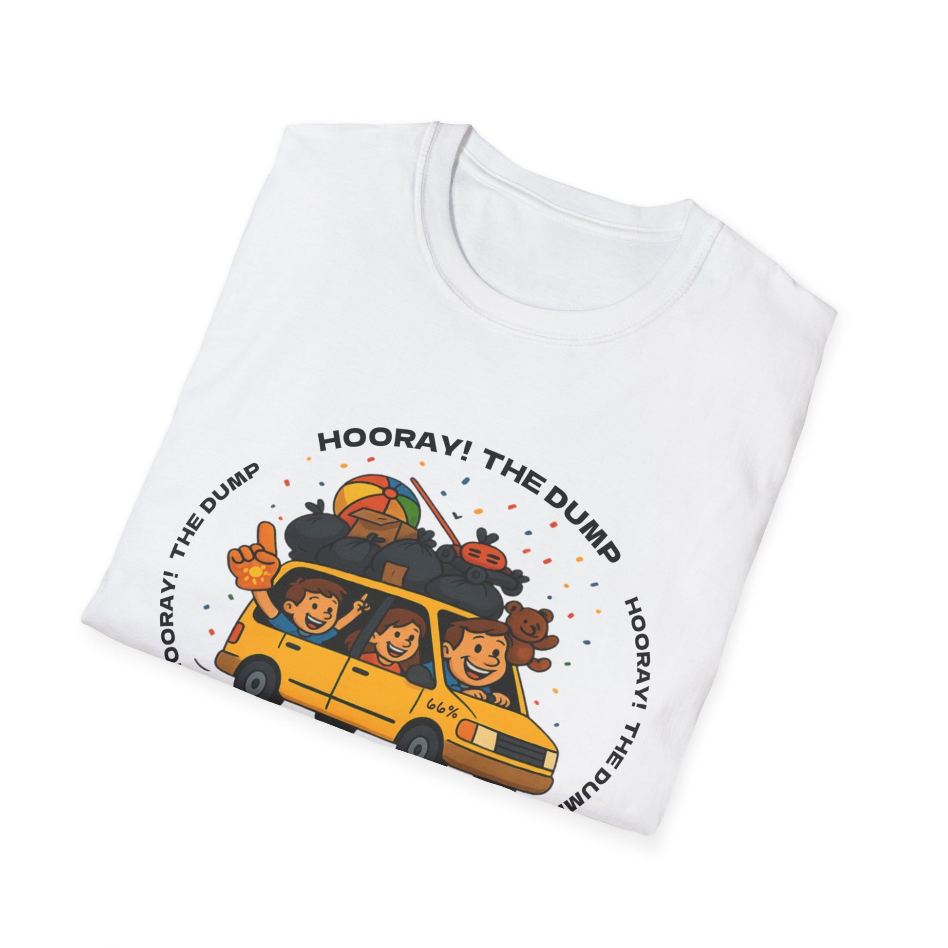Hooray! The Dump Cotton Tee - 66 Percent