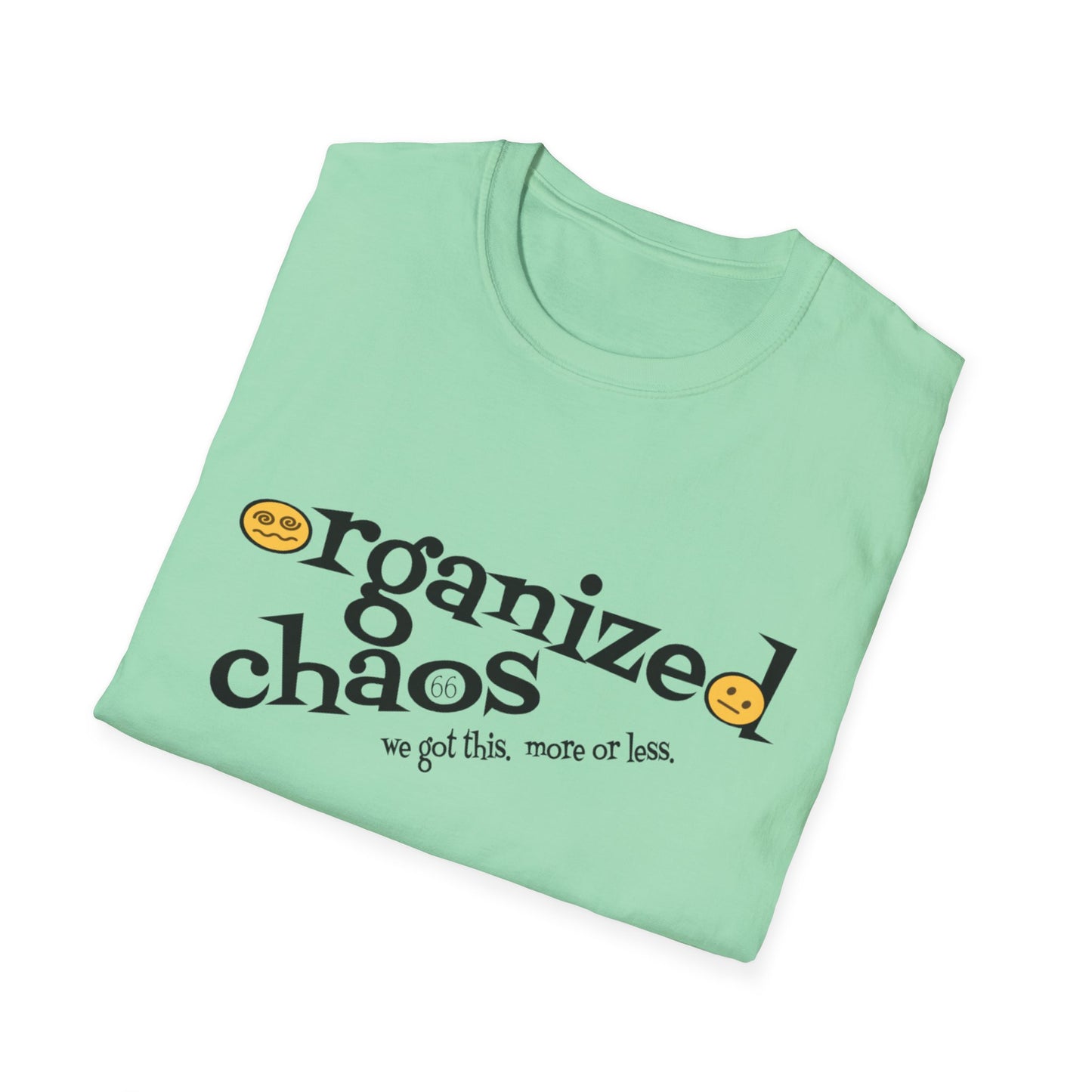 Organized Chaos Cotton Tee - 66 Percent
