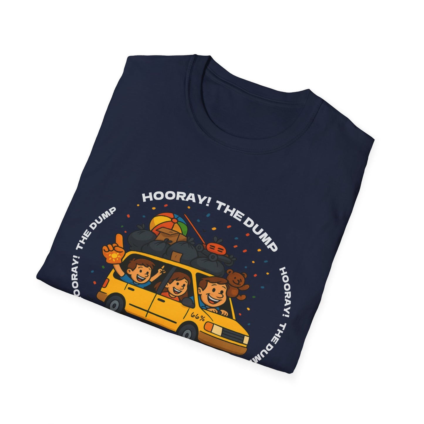 Hooray! The Dump Cotton Tee - 66 Percent