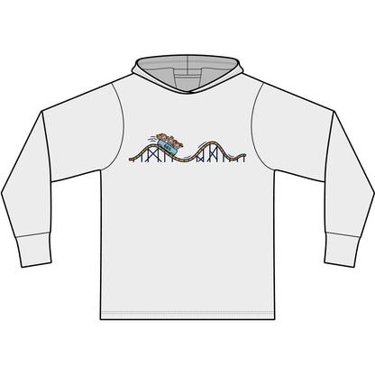 Roller Coaster Lightweight Hoodie product view 9 - 66 Percent