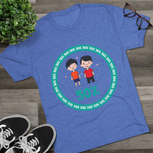 Original Design Improved BB 50% - Unisex Tri-Blend Tee