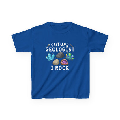 Future Geologist "I ROCK" Kids Tee - 66 Percent