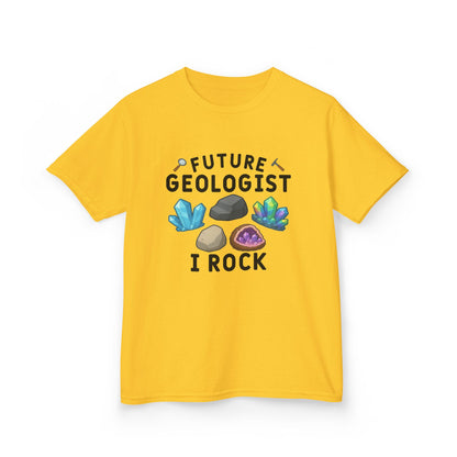 Future Geologist "I ROCK" Kids Tee product view 21 - 66 Percent