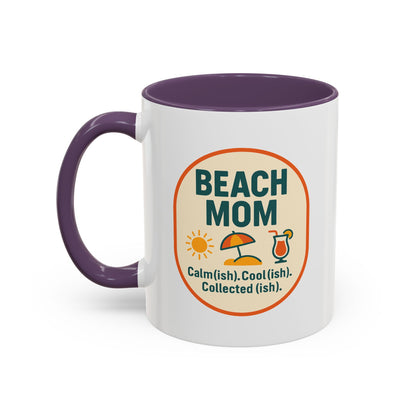 Beach Mom Anthem Mug - 66 Percent