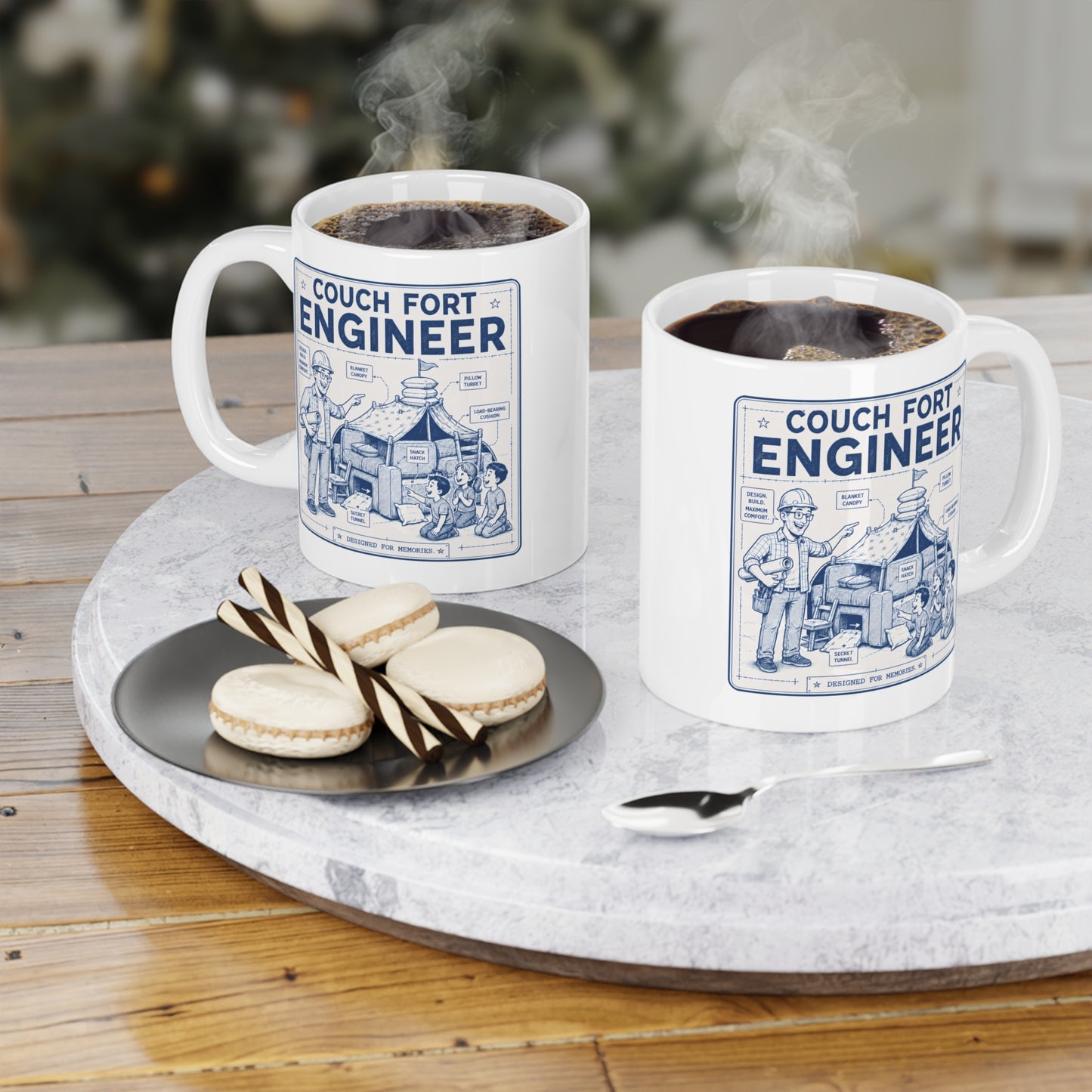 Overboard Dad Fort 66% Mug
