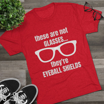 Eyeball Shields 66% Unisex Tri-Blend Tee