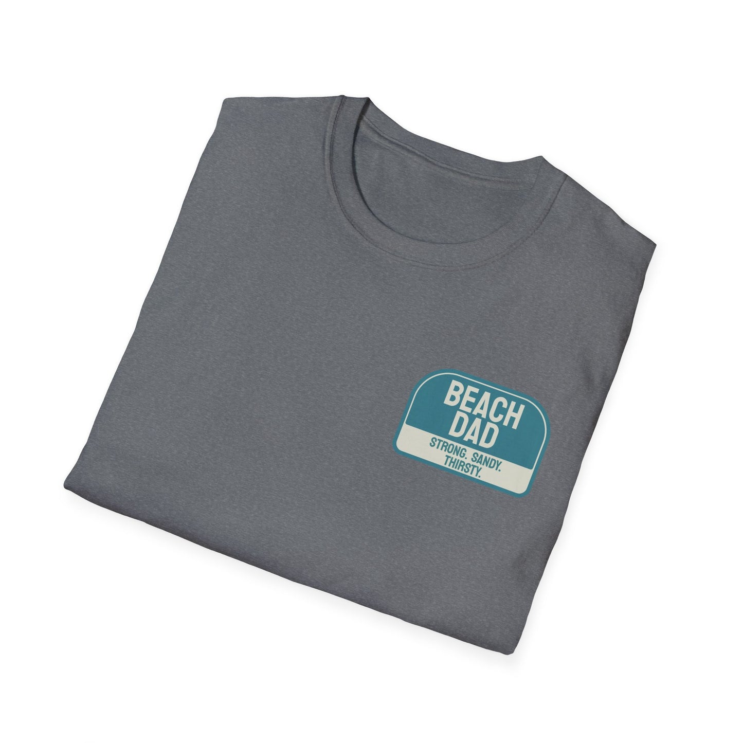 Beach Dad Logo Cotton Tee - 66 Percent