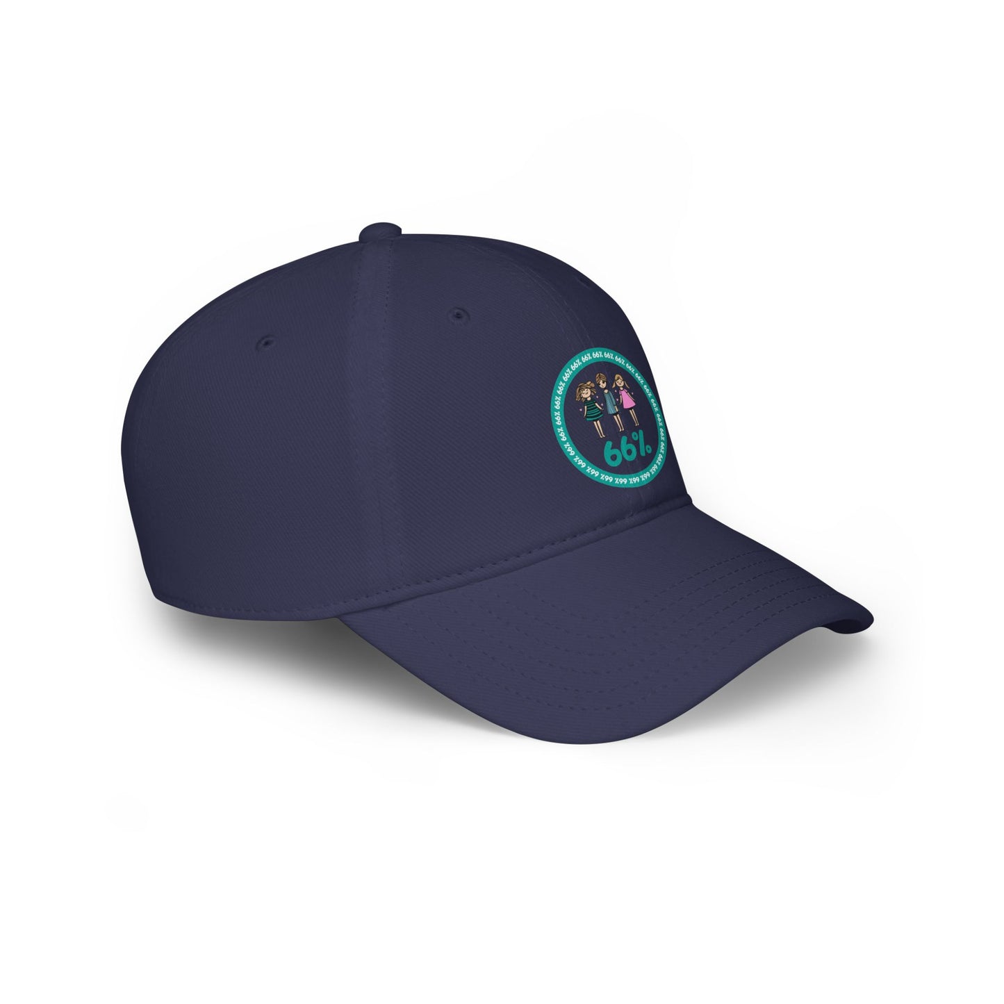 Original Design Improved 66% Fun Low Profile Baseball Cap - 66 Percent