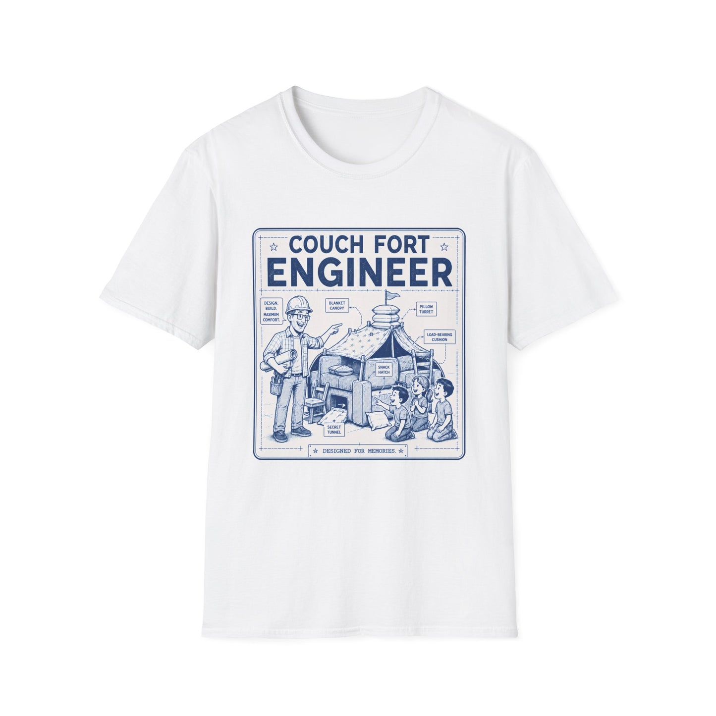 Overboard Dad Fort Cotton Tee