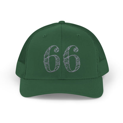 66% Snapback Trucker Hat in Evergreen | 66 Percent