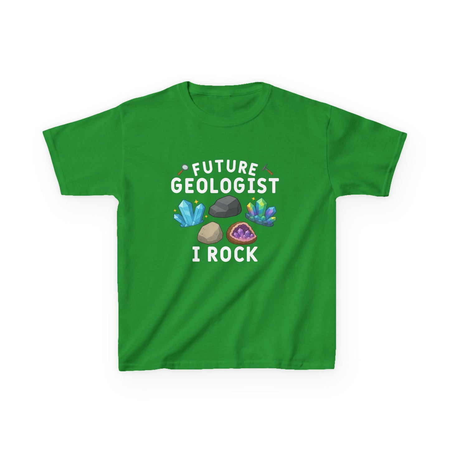 Future Geologist "I ROCK" Kids Tee - 66 Percent
