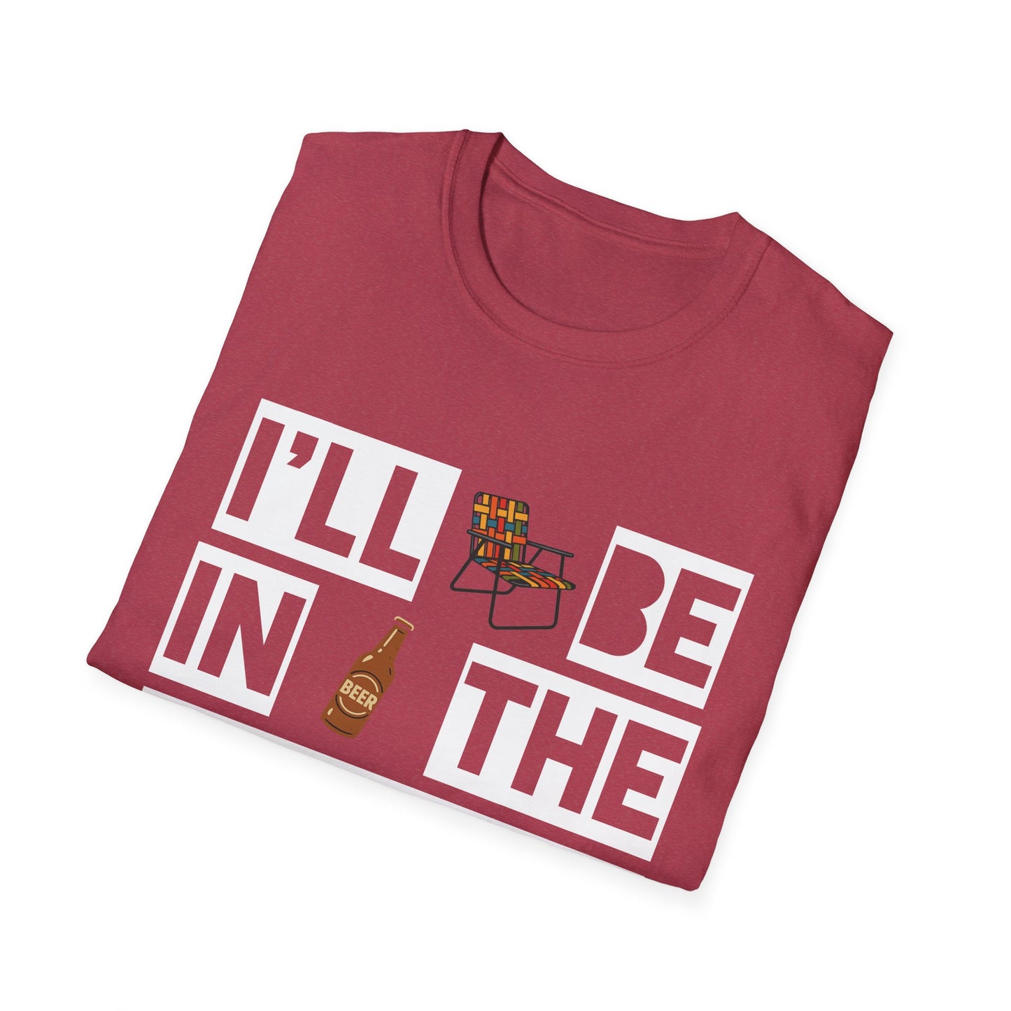 I'll Be In The Garage Cotton Tee - 66 Percent