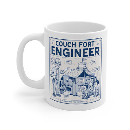 Overboard Dad Fort 66% Mug