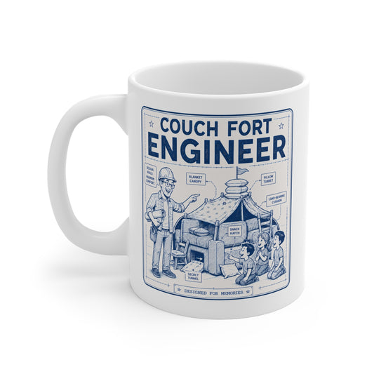 Overboard Dad Fort 66% Mug - 66 Percent