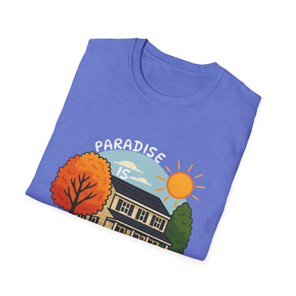 Paradise Is Home Cotton Tee - 66 Percent