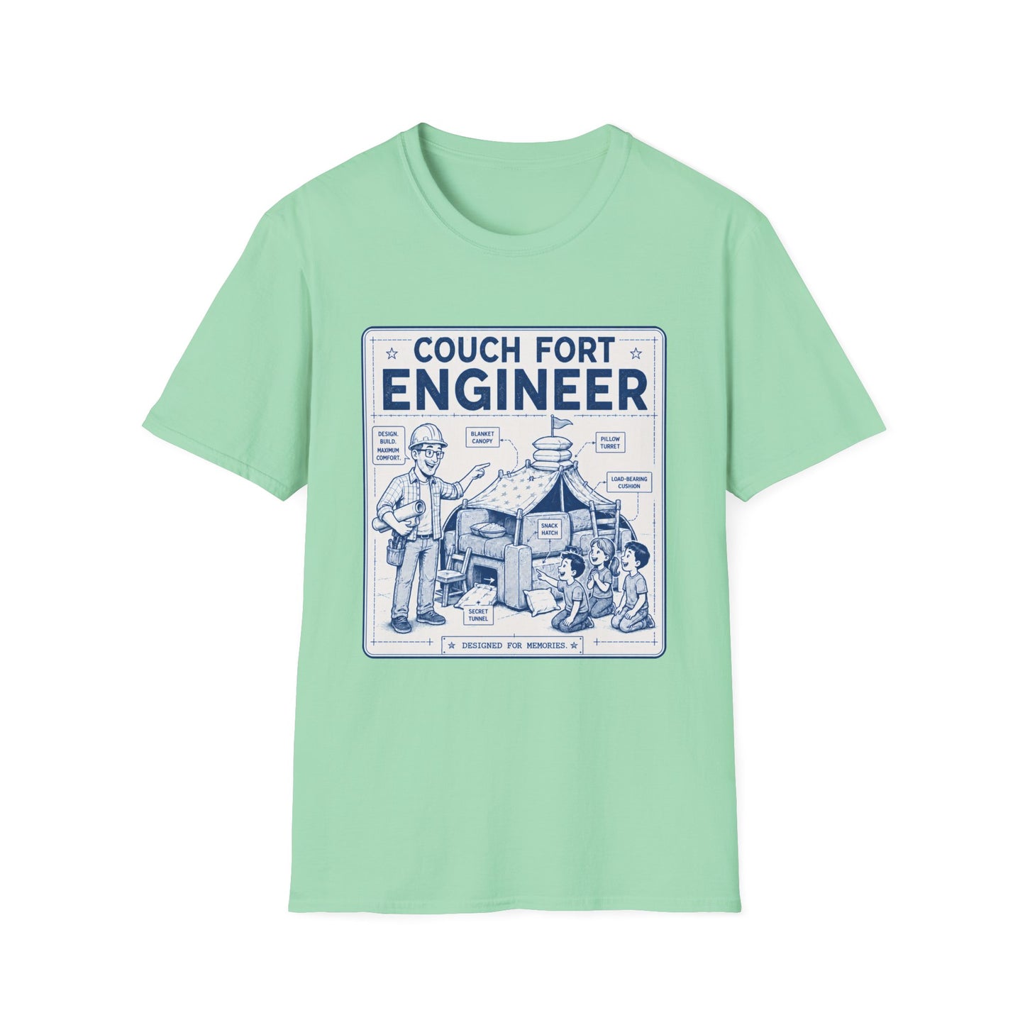 Overboard Dad Fort Cotton Tee