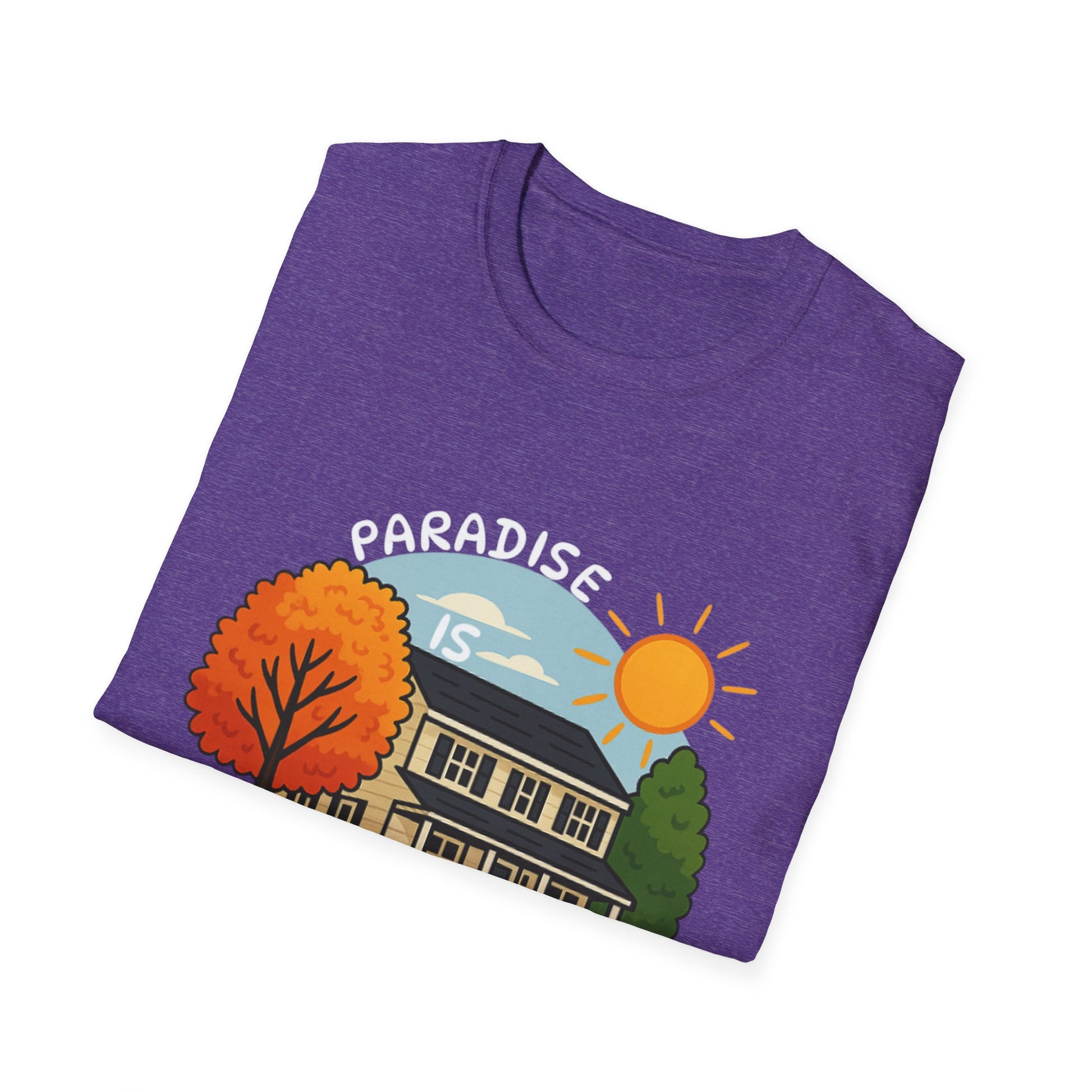 Paradise Is Home Cotton Tee - 66 Percent