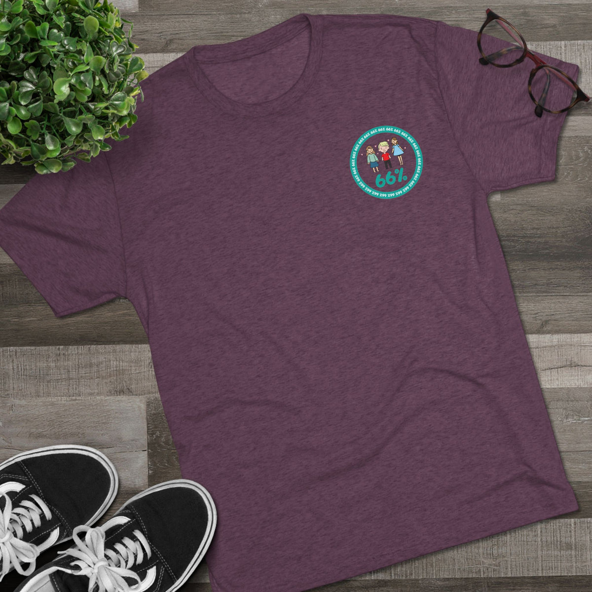 66% Meatloaf Tri-Blend Tee