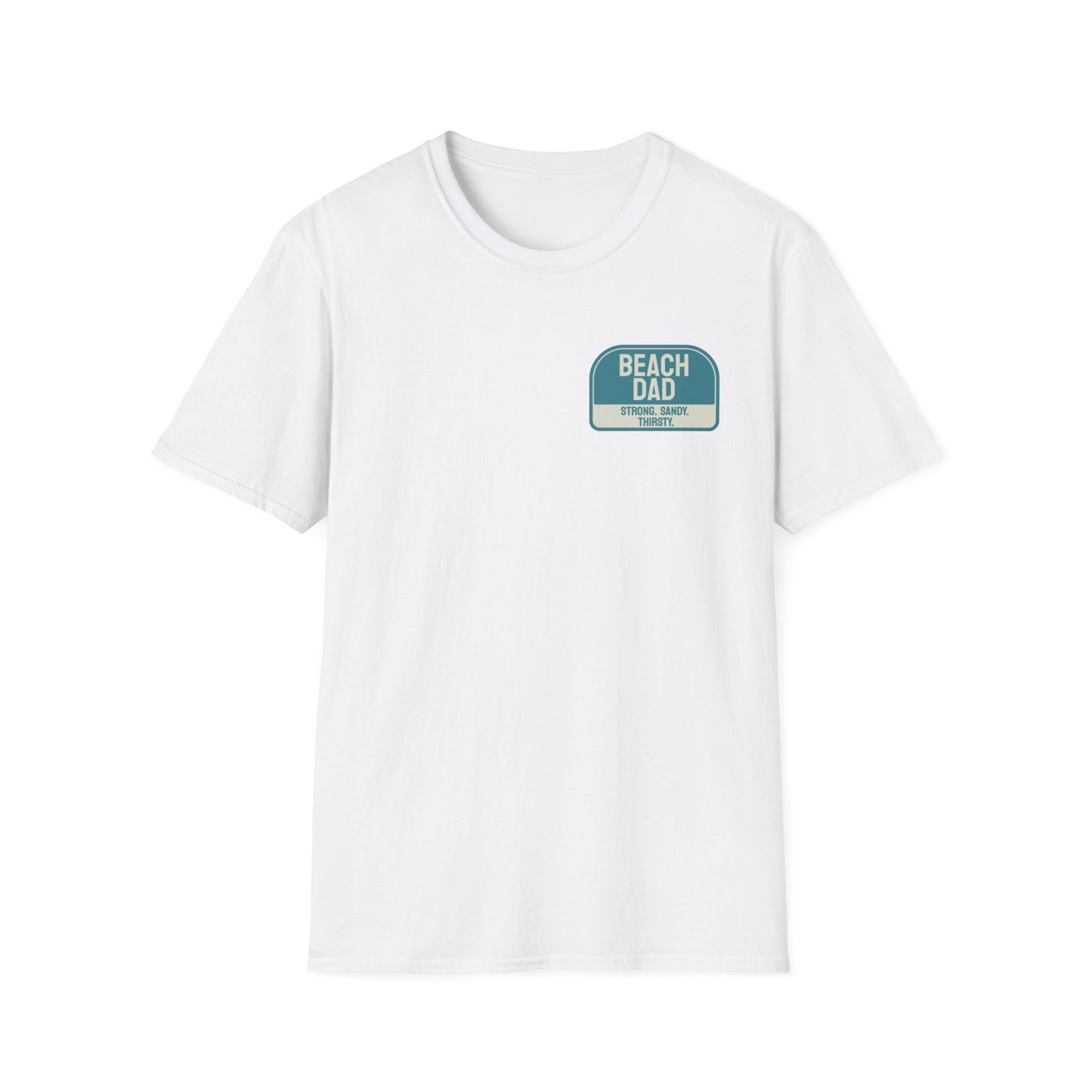 Beach Dad Logo Cotton Tee - 66 Percent