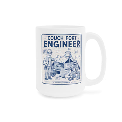 Overboard Dad Fort 66% Mug